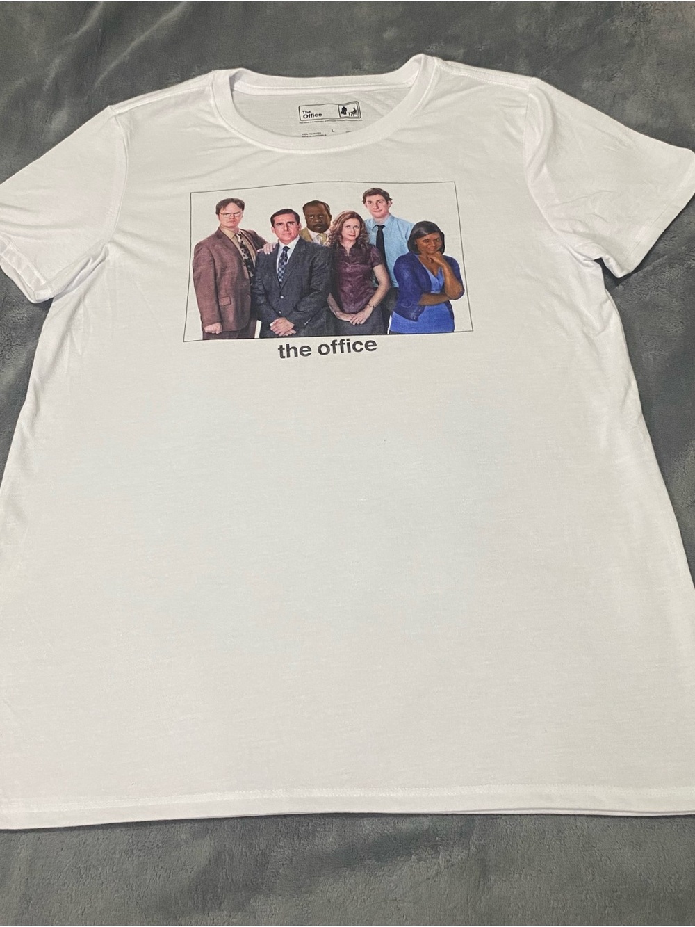 The Office Graphic Crewneck Tee - White